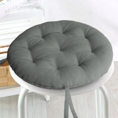 ΜΑΞΙΛΑΡΙ ΚΑΡΕΚΛΑΣ ΣΤΡΟΓΓΥΛΟ MAD OLIVE/GREY Φ 40 MELINEN |  Μαξιλάρια Καρέκλας στο espiti