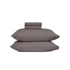 Μαξιλαροθήκες Cotton Feelings 107 Dark Grey 50x70 Sunshinehome |  Μαξιλαροθήκες Απλές στο espiti