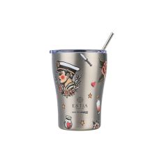 ESTIA ΘΕΡΜΟΣ COFFEE MUG SAVE THE AEGEAN 350ml OLD SCHOOL INK - 01-31770 Estia |  Θερμός & Αξεσουάρ στο espiti