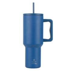 ESTIA ΘΕΡΜΟΣ STRAW TUMBLER XL SAVE THE AEGEAN 1200ml DENIM BLUE - 01-32234 Estia |  Θερμός & Αξεσουάρ στο espiti