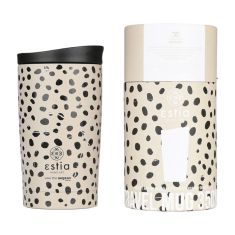 ESTIA ΘΕΡΜΟΣ TRAVEL MUG SAVE THE AEGEAN 350ml LEOPARD TAUPE - 01-25663 Estia |  Θερμός & Αξεσουάρ στο espiti