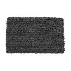 ESTIA ΤΑΠΕΤΟ ΜΠΑΝΙΟΥ SHAGGY 80x50cm ΠΟΛΥΕΣΤΕΡΑ ΑΝΘΡΑΚΙ - 02-20736 Estia |  Πατάκια Μπάνιου στο espiti