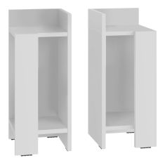 Κομοδίνο Elos Megapap σετ 2 τεμαχίων χρώμα λευκό 25x27x60εκ. |  Κομοδίνα στο espiti