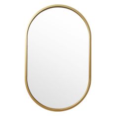 Καθρέπτης Ellipse pakoworld χρυσό 50x2x80εκ |  Καθρέπτες στο espiti
