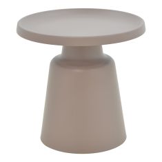 Βοηθητικό τραπέζι Ginoze Inart cappuccino μέταλλο Φ50x50εκ |  Τραπεζάκια σαλονιού στο espiti