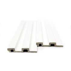 PS PANEL  ΜΕ 3D ΠΗΧΑΚΙΑ 01 RESIDENCE 21/122 mm WHITE NewPlan - NewPlan |  Διακόσμηση τοίχου στο espiti