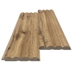 MDF PANEL ΜΕ 3D ΠΗΧΑΚΙΑ 808090 WAVE ST 16/119/2750mm PECAN NewPlan - NewPlan |  Διακόσμηση τοίχου στο espiti