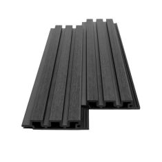 WPC PANEL 2ης ΓΕΝΙΑΣ ΜΕ 3D ΠΗΧΑΚΙΑ 25/147.5mm D.GREY 5570 NewPlan - NewPlan |  Διακόσμηση τοίχου στο espiti