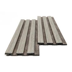 PS PANEL ΜΕ 3D ΠΗΧΑΚΙΑ 02/116 PIANO 12/122/2900mm GREY OAK/RUST NewPlan - NewPlan |  Διακόσμηση τοίχου στο espiti