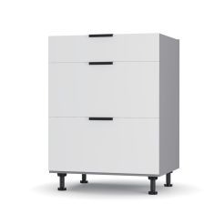 Craft Κάτω Ντουλάπι Συρταριέρα Λευκό 60x48x82cm AlphaB2B |  Ντουλάπια στο espiti