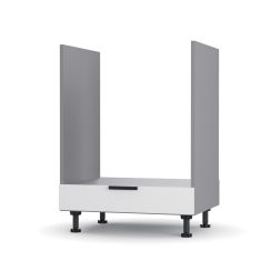 Craft Κάτω Ντουλάπι Φούρνου Λευκό 60x48x82cm AlphaB2B |  Ντουλάπια στο espiti