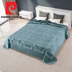 ΚΟΥΒΕΡΤΑ ΥΠΕΡΔΙΠΛΗ 220X240 PIERRE CARDIN NANCY 657  LAGUNA(71) |  Κουβέρτες Βελουτέ Υπέρδιπλες στο espiti