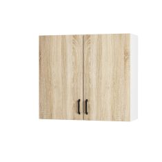 Modest Πάνω Ντουλάπι Σονόμα 80x30x72εκ AlphaB2B |  Ντουλάπια στο espiti
