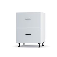Modest Κάτω Ντουλάπι Συρταριέρα Γκρι 60x48x82cm AlphaB2B |  Ντουλάπια στο espiti