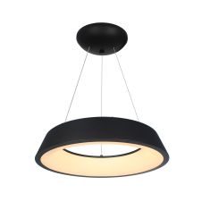 Κρεμαστό Φωτιστικό Led 48W 3000K Μαύρο Φ49x120cm AlphaB2B |  Οροφής στο espiti