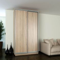 Ντουλάπα Συρόμενη Diamont Σονόμα 140x60x220cm AlphaB2B |  Ντουλάπες ρούχων στο espiti