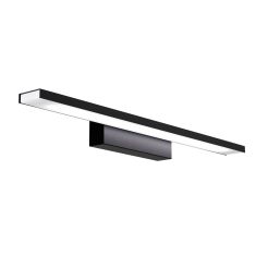 Φωτιστικό Τοίχου Led 12W 4000K Μαύρο 60x8.5x5cm AlphaB2B |  Απλίκες στο espiti