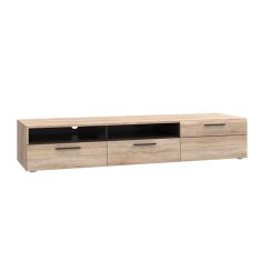 Επιπλο TV Solo 180x52x34 αριστερό Sonoma-Wenge MDF Καμπυλωτό τελείωμα στις πόρτες AlphaB2B |  Έπιπλα τηλεόρασης στο espiti