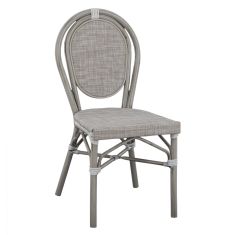ΚΑΡΕΚΛΑ ΑΛΟΥΜΙΝΙΟΥ KASON BAMBOO LOOK ΠΑΤΙΝΑ ΓΚΡΙ ΜΕ TEXTLINE 45x57x88 εκ. HM5109 |  Πολυθρόνες κήπου στο espiti