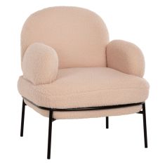 ΠΟΛΥΘΡΟΝΑ AGNES HM9525.20 ΕΚΡΟΥ ΜΠΟΥΚΛΕ-ΜΑΥΡΑ ΜΕΤΑΛΛΙΚΑ ΠΟΔΙΑ 74x71x83Υεκ. |  Πολυθρόνες σαλονιού στο espiti
