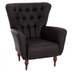 ΠΟΛΥΘΡΟΝΑ ΜΠΕΡΖΕΡΑ Τ. CHESTERFIELD ΣΕ ΧΡΩΜΑ ΚΑΦΕ HM9217.03 87x88x100 εκ. |  Πολυθρόνες σαλονιού στο espiti