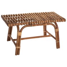 ΠΑΓΚΑΚΙ-ΜΠΑΓΚΑΖΙΕΡΑ ΞΕΝΟΔΟΧΕΙΟΥ ΑΠΟ RATTAN ΦΥΣΙΚΟ ΧΡΩΜΑ 90x42x48Υεκ.HM9480 |  Παγκάκια κήπου στο espiti