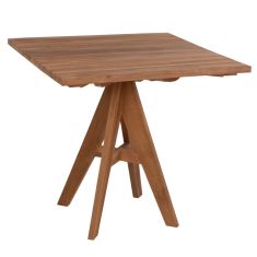ΤΡΑΠΕΖΙ LEO HM9622.11 ΤΕΤΡΑΓΩΝΟ ΜΑΣΙΦ ΞΥΛΟ ΤΕΑΚ 80X80x75Υεκ. |  Τραπέζια κήπου στο espiti