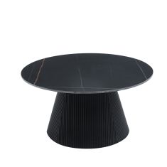 ΤΡΑΠΕΖΙ ΣΑΛΟΝΙΟΥ DUNCAN HM18022.01 ΚΕΡΑΜΙΚΟ TOP-MDF ΒΑΣΗ-ΜΑΥΡΟ Φ80x41Υεκ. |  Τραπέζια στο espiti