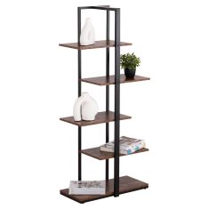 ΡΑΦΙΕΡΑ OMNI HM18074.04 ΜΑΥΡΟΣ ΜΕΤΑΛΛΙΚΟΣ ΣΚΕΛΕΤΟΣ-ΜΕΛΑΜΙΝΗ ΚΑΡΥΔΙ 68x34,5x150,5Υεκ |  Βιτρίνες - Έπιπλα εισόδου στο espiti