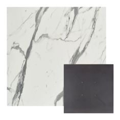 ΕΠΙΦΑΝΕΙΑ ΤΡΑΠΕΖΙΟΥ ΤΕΤΡΑΓΩΝΗ HPL HM5839.31 WHITE MARBLE 80x80εκ |  Τραπέζια κήπου στο espiti
