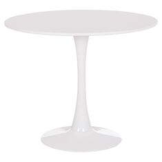 ΤΡΑΠΕΖΙ ΣΤΡΟΓΓΥΛΟ BROLIN HM18141.01 MDF TOP-ΒΑΣΗ ΜΕΤΑΛΛΙΚΗ--ΛΕΥΚΟ Φ90x73Υεκ |  Τραπεζάκια σαλονιού στο espiti