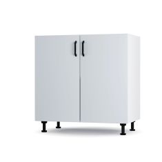 Modest Κάτω Ντουλάπι Γκρι 80x48x82cm AlphaB2B |  Ντουλάπια στο espiti