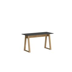 Γραφείο Pluton Ανθρακί-Χρυσό Δρυς 138x60x77cm AlphaB2B |  Γραφεία στο espiti