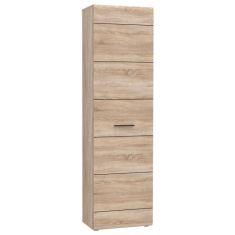 Ντουλάπα Μονόφυλλη Solo1D Sonoma με Wenge 45x58x197cm AlphaB2B |  Ντουλάπες ρούχων στο espiti