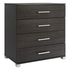 ΣΥΡΤΑΡΙΕΡΑ ΜΕΛΑΜΙΝΗΣ BRIANA HM2204.01 ME 4 ΣΥΡΤΑΡΙΑ ZEBRANO 75x40x83Υ εκ. |  Συρταριέρες -Κονσόλες στο espiti