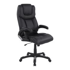 ΚΑΡΕΚΛΑ ΓΡΑΦΕΙΟΥ THORIN HM1050.01 ΜΕ MASSAGE ΜΑΥΡΗ HOMEMARKT 62x70x127Y εκ. |  Καρέκλες γραφείου στο espiti