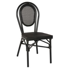ΚΑΡΕΚΛΑ ΑΛΟΥΜΙΝΙΟΥ TRENT BAMBOO LOOK ΜΕ TEXTLINE 45x57x88 εκ. HM5052 |  Πολυθρόνες κήπου στο espiti