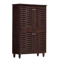 ΠΑΠΟΥΤΣΟΘΗΚΗ-ΝΤΟΥΛΑΠΙ KABIRA 4 ΠΟΡΤΕΣ HM2210.01 WENGE 77Χ34Χ123εκ. |  Παπουτσοθήκες στο espiti
