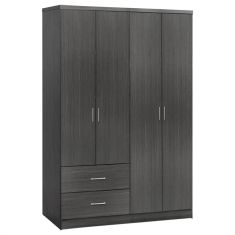 ΝΤΟΥΛΑΠΑ 4ΦΥΛΛΗ BLAKELY ME 2 ΣΥΡΤΑΡΙΑ HM339.01 ZEBRANO 120Χ42,5Χ180,5εκ. |  Ντουλάπες ρούχων στο espiti