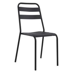 ΚΑΡΕΚΛΑ ΜΕΤΑΛΛΙΚΗ ΜΑΥΡΗ JASON HM5177.01 43x50x86cm |  Πολυθρόνες κήπου στο espiti