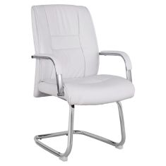 ΚΑΡΕΚΛΑ QUERIDA HM1107.02 ΣΕ ΧΡΩΜΑ ΛΕΥΚΟ 58x72x98cm |  Καρέκλες γραφείου επισκέπτη στο espiti