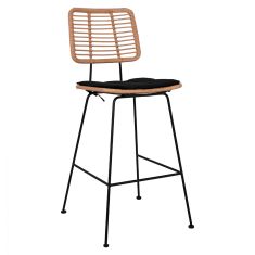 ΣΚΑΜΠΟ ΜΕΤΑΛΛΙΚΟ ΜΕ ΜΑΞΙΛΑΡΙ ALLEGRA HM5455 ΜΕ WICKER ΜΠΕΖ 46,5x55x117,5Υ εκ. |  Σκαμπώ κήπου στο espiti