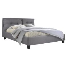 ΚΡΕΒΑΤΙ BILLIE 160x200 εκ. ΜΕ ΥΦΑΣΜΑ ΓΚΡΙ HM551.05 |  Κρεβάτια στο espiti