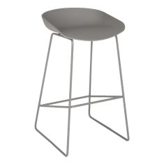 ΣΚΑΜΠΟ ΜΕΤΑΛΛΙΚΟ NAILA HM8450.10 ΜΕ ΚΑΘΙΣΜΑ PP ΓΚΡΙ 47x47x83 εκ. |  Σκαμπώ μπαρ στο espiti