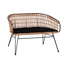 ΠΑΓΚΑΚΙ ΜΕΤΑΛΛΙΚΟ ALLEGRA HM5692 ΜΕ WICKER ΜΑΥΡΟ-ΜΠΕΖ 124x57x77Υ εκ. |  Παγκάκια κήπου στο espiti