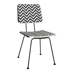 ΚΑΡΕΚΛΑ ΜΕΤΑΛΛΙΚΗ ALLEGRA HM5693 ΜΕ WICKER ΜΑΥΡΟ-ΛΕΥΚΟ 46x56x88Υ εκ. |  Πολυθρόνες κήπου στο espiti