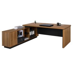 ΓΡΑΦΕΙΟ ΕΠΑΓΓΕΛΜΑΤΙΚΟ ΓΩΝΙΑ ΑΝΑΣΤΡΕΨΙΜΗ SUPREME 199X180X76 HM2347 |  Γραφεία στο espiti