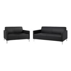 ΣΕΤ 2 ΤΜΧ ΚΑΝΑΠΕΣ 3ΘΕΣΙΟΣ ΚΑΙ 2ΘΕΣΙΟΣ NELLIE HM11274.01 ΜΑΥΡΟ ΧΡΩΜΑ |  Καναπέδες γωνιακοί στο espiti