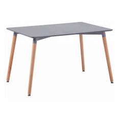 ΤΡΑΠΕΖΙ MINIMAL HM008.10 ΓΚΡΙ ΜΕ ΞΥΛΙΝΑ ΠΟΔΙΑ ΟΞΙΑ 120X80X73Υ εκ. |  Τραπέζια στο espiti