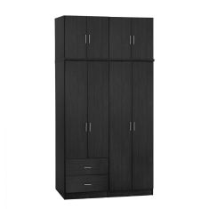 ΣΕΤ 4 ΤΜΧ ΝΤΟΥΠΑΛΑ 4ΦΥΛΛΗ ΜΕ ΠΑΤΑΡΙ ZEBRANO 160X42X241 HM11355.01 |  Ντουλάπες ρούχων στο espiti
